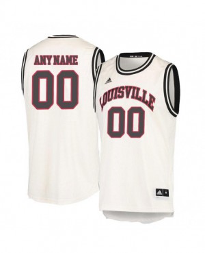 Vintage Louisville Cardinals College Basketball Jersey Vest White (M)
