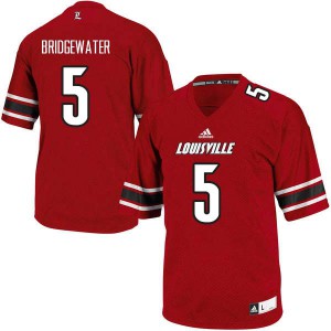 Teddy Bridgewater Louisville Cardinals #5 Football Jersey - Red