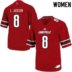 Womens Uni of Louisville Cardinals #39 Game Used Pink Jersey BCA Lacrosse L  540
